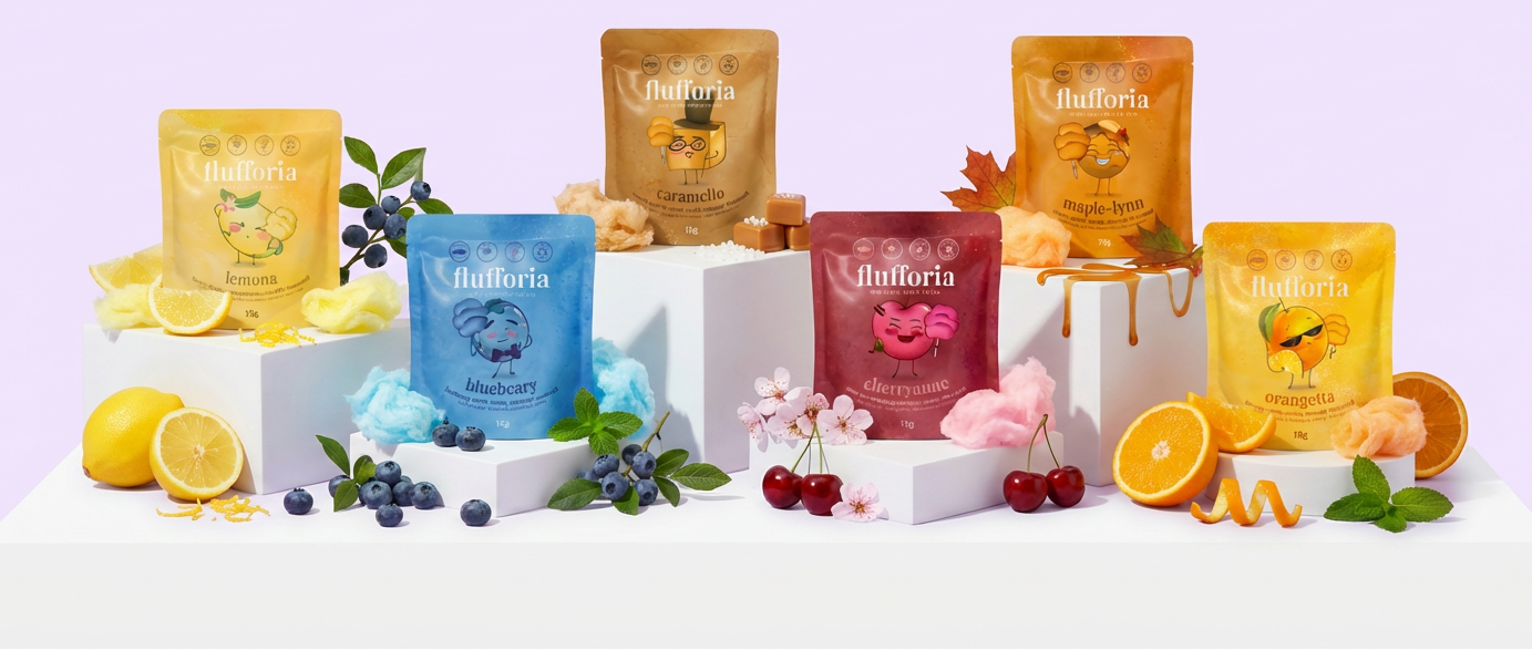 Flufforia Organic Cotton Candy